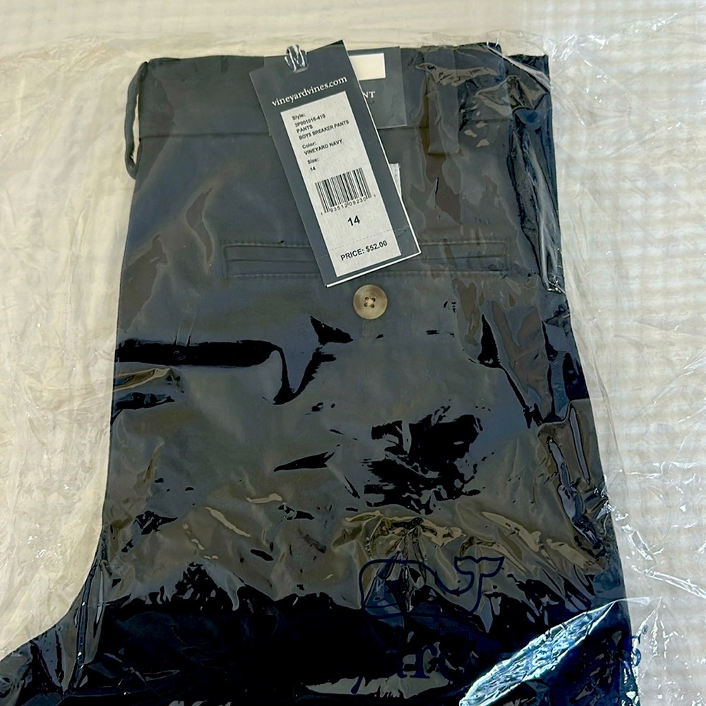 NWT VV navy breaker pants